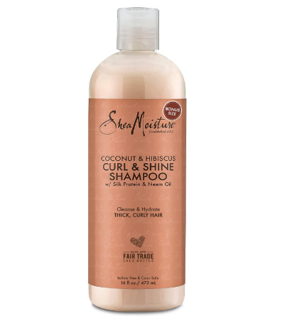 SheaMoisture Coconut & Hibiscus Curl & Shine Shampoo