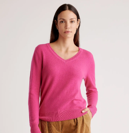 Cashmere V-Neck Sweater