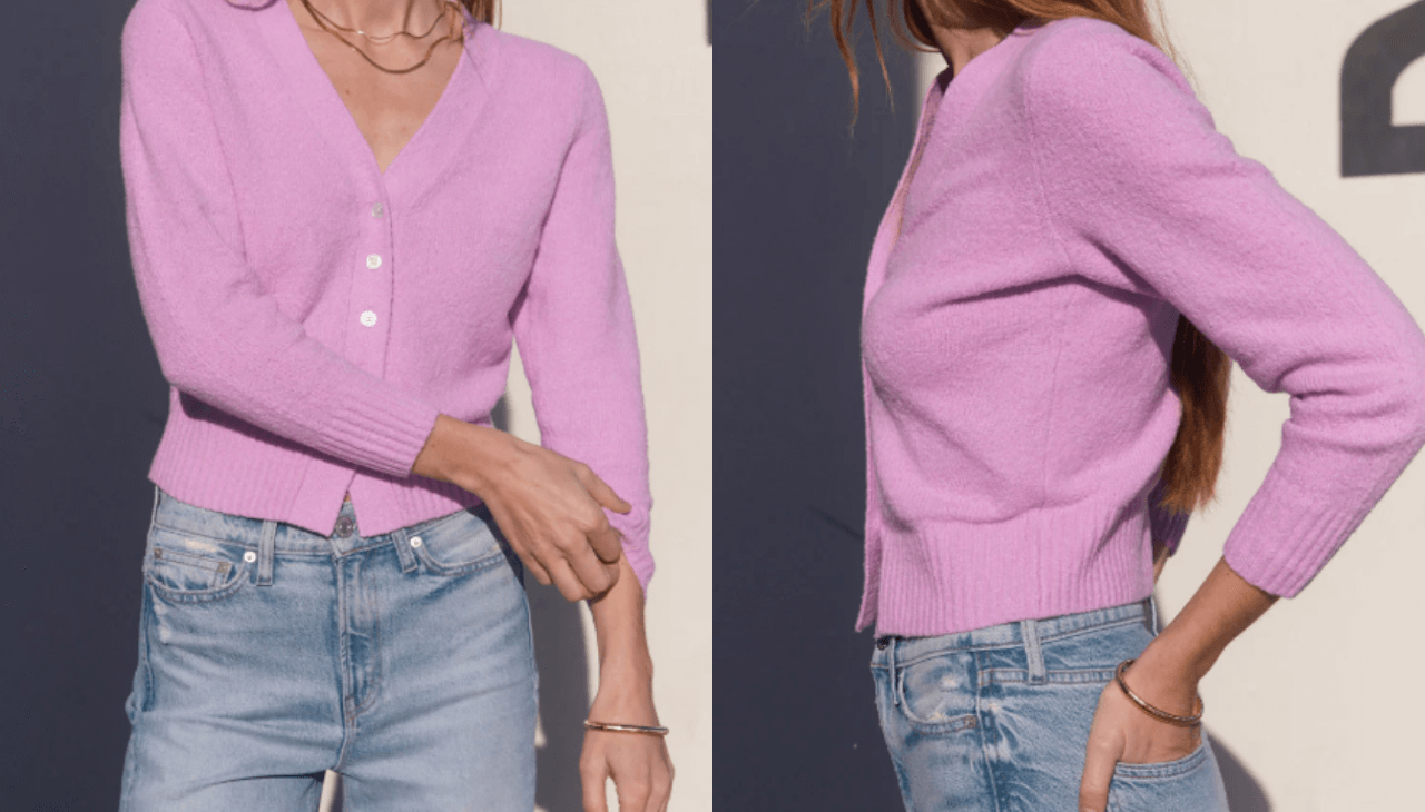 How My $245 AYR Sweater Shifted From Winter To Spring Season